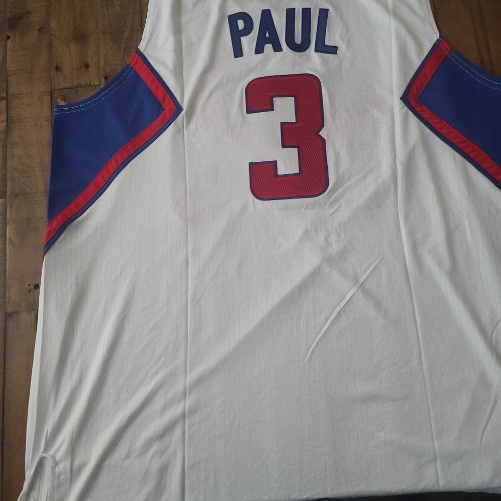Brand New Throwback Chris Paul Adidas Authentic Clippers jersey